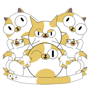 Cake the Cat  heraldic shield