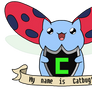 Catbug heraldic shield