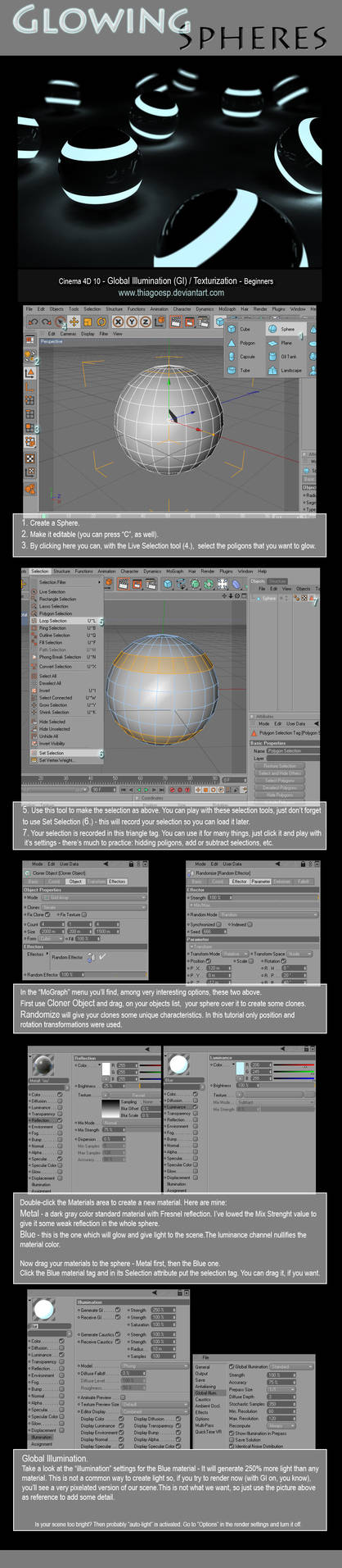 Tutorial :: Glowing Spheres