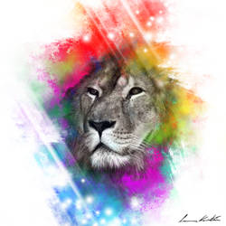 Lion digital art