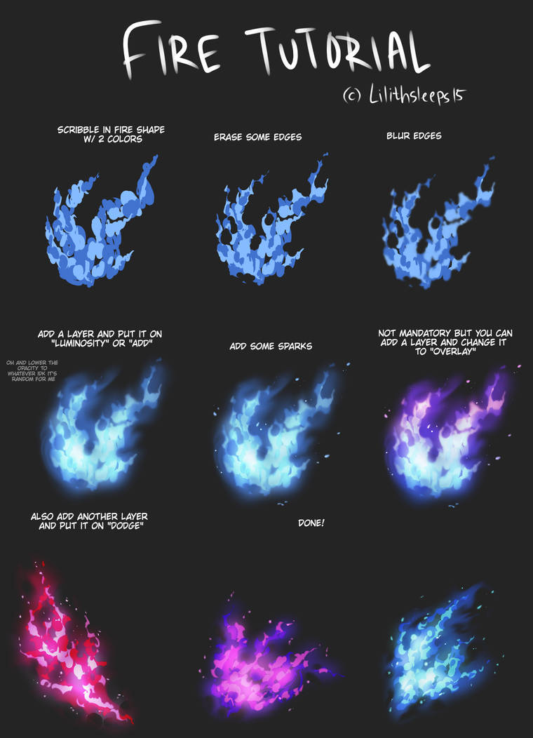 A Fire tutorial NO ONE asked for (MEDIBANG) by Somnvari on DeviantArt