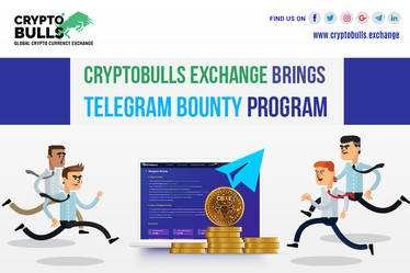 Cryptobulls Exchange Brings Telegram BountyProgram