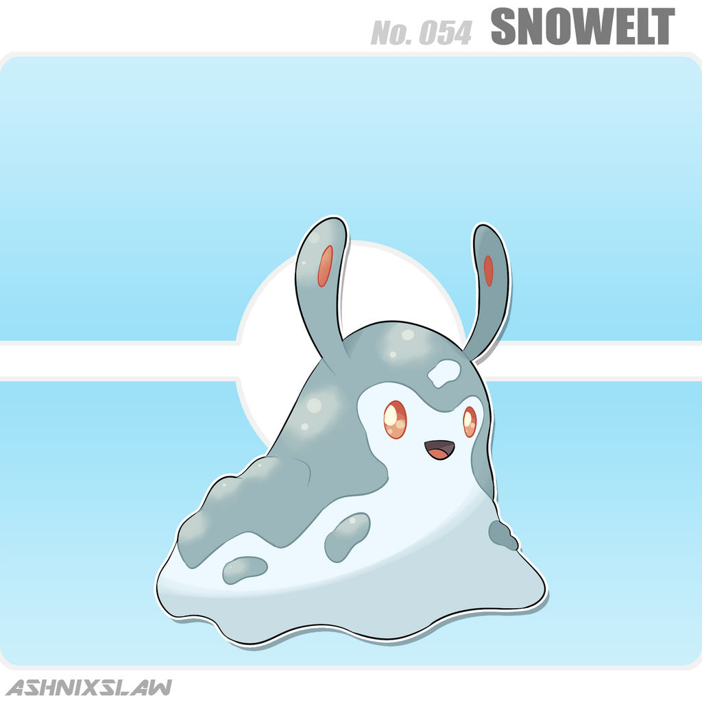 Snowlets Names 054 Snowelt by AshnixsLaw on DeviantArt