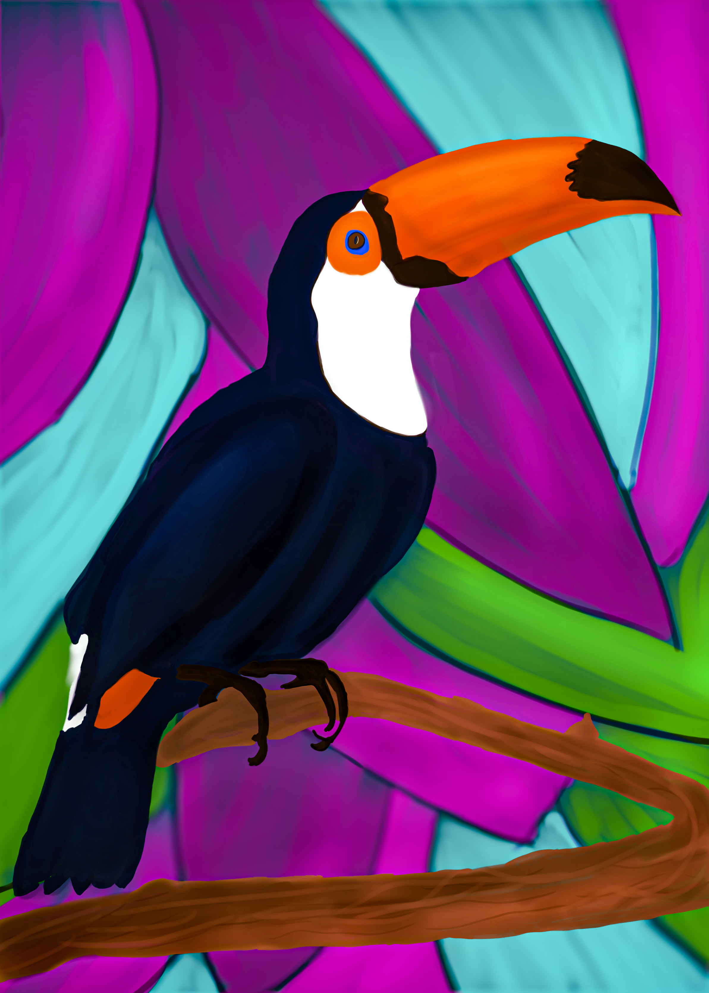 First drawing with my new tablet!