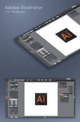 Adobe Illustrator Flat Redesign by hammn