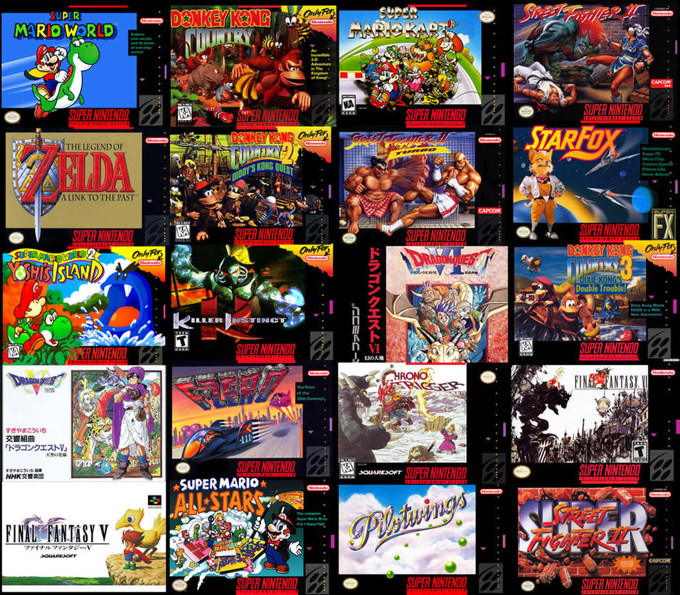 10 Best Selling SNES Games Of All Time