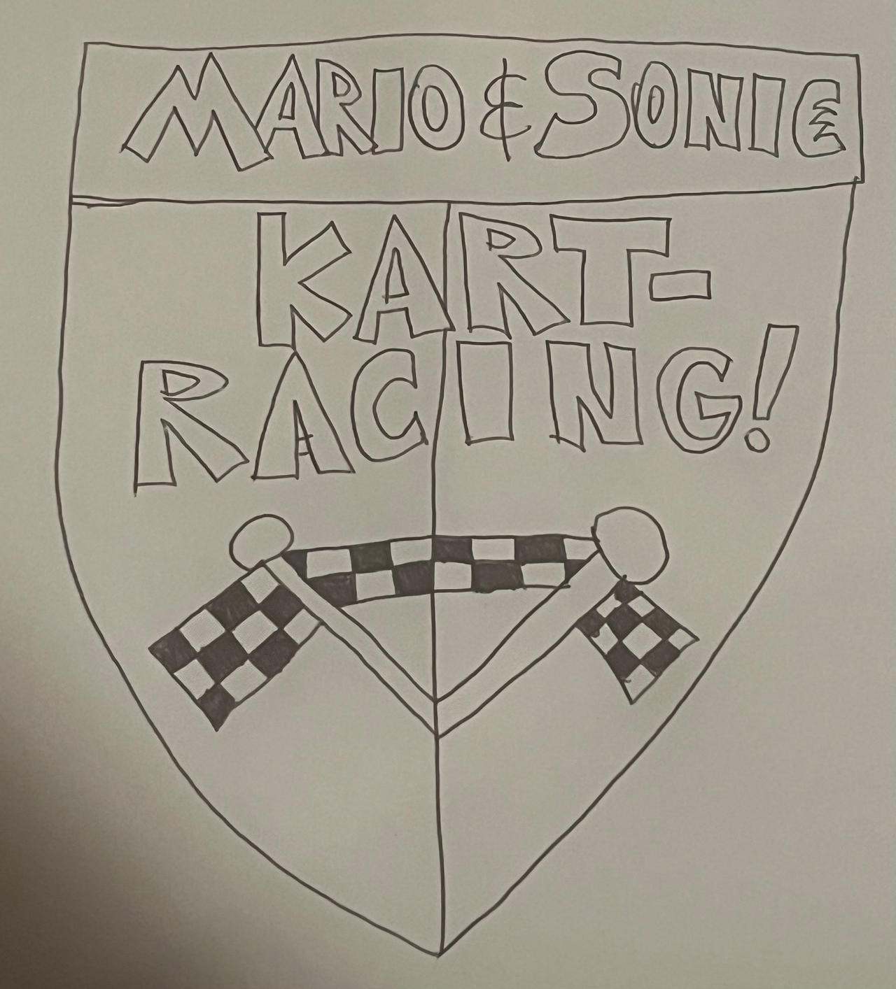 Mario and Sonic Kart Racing: Title Logo by Malibumike64 on DeviantArt