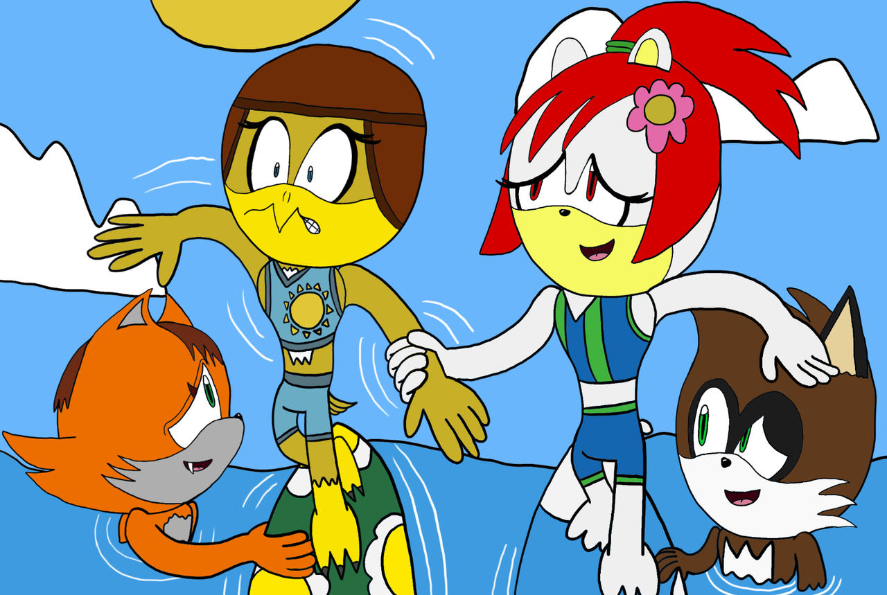 Double Date Learning To Surf By Malibumike64 On DeviantArt double-date-learning-to-surf-by-malibumike64-on-deviantart