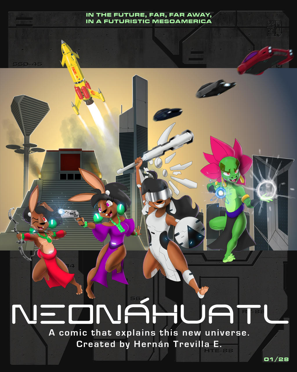 NEONAHUALT Comic intro 01/28