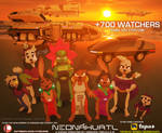 Neonahuatl 700 watchers by HTECORE