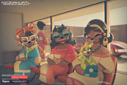 Neonahuatl La casa de una amiga