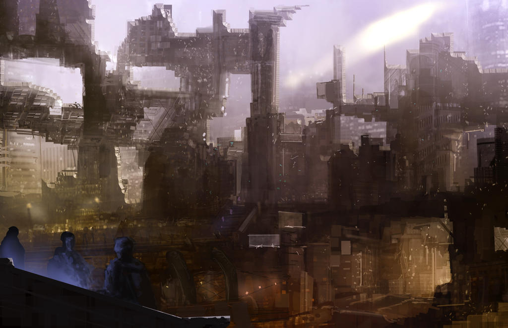 Human City by Art-by---AdamRuss on DeviantArt