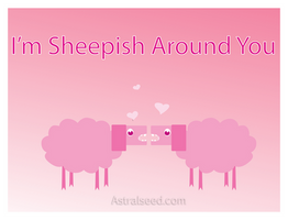 Sheepy Valentines Day