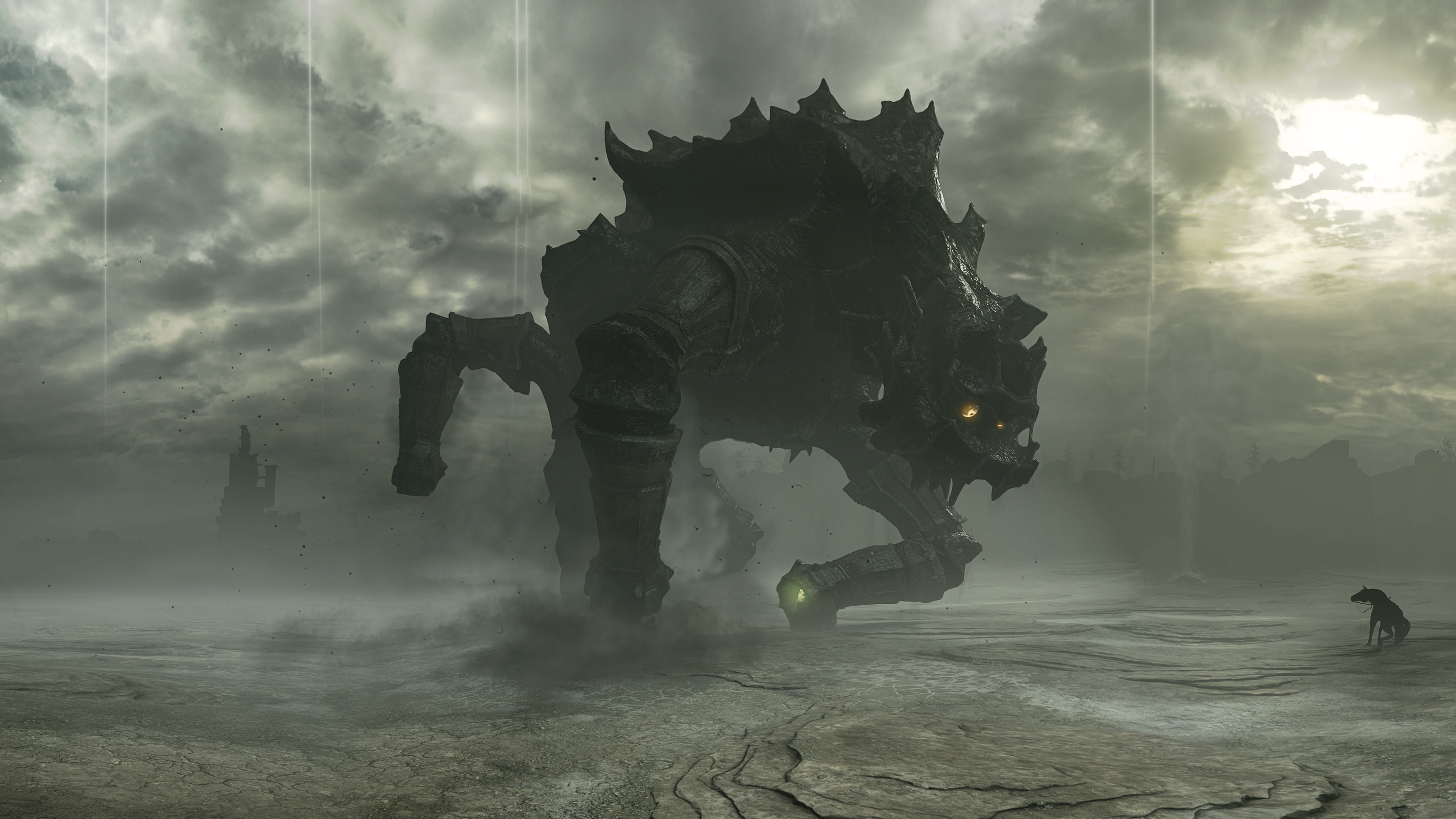 Shadow of the colossus 9th boss wallpaper Desktop by empessah on DeviantArt