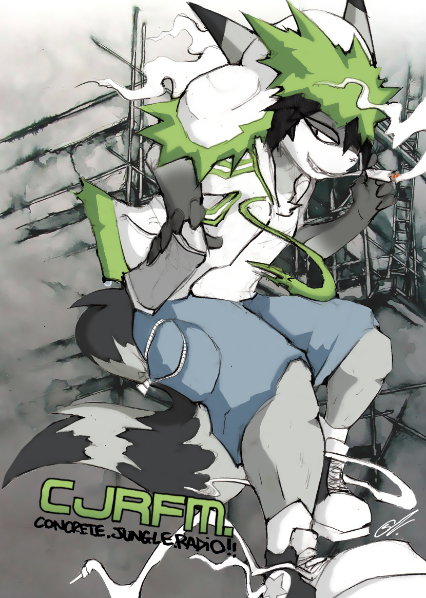 Dat Rudebwoi Junglist -CJRFM poster-