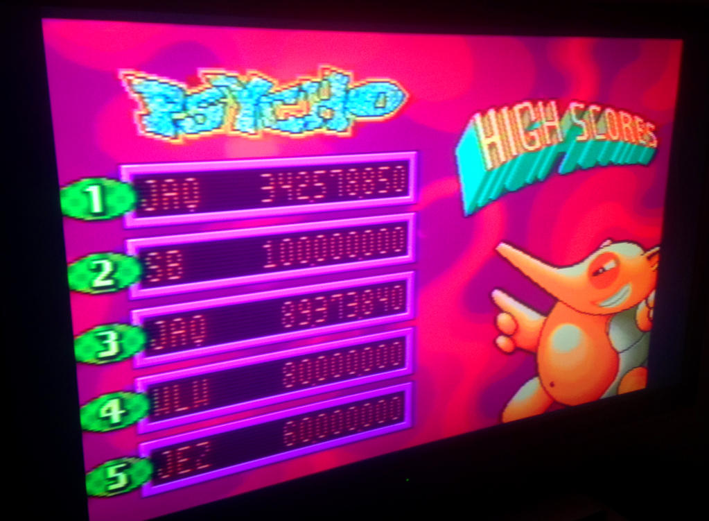 ~ Psycho Pinball ~ High Score 2016 ~ by SmokyJai on DeviantArt