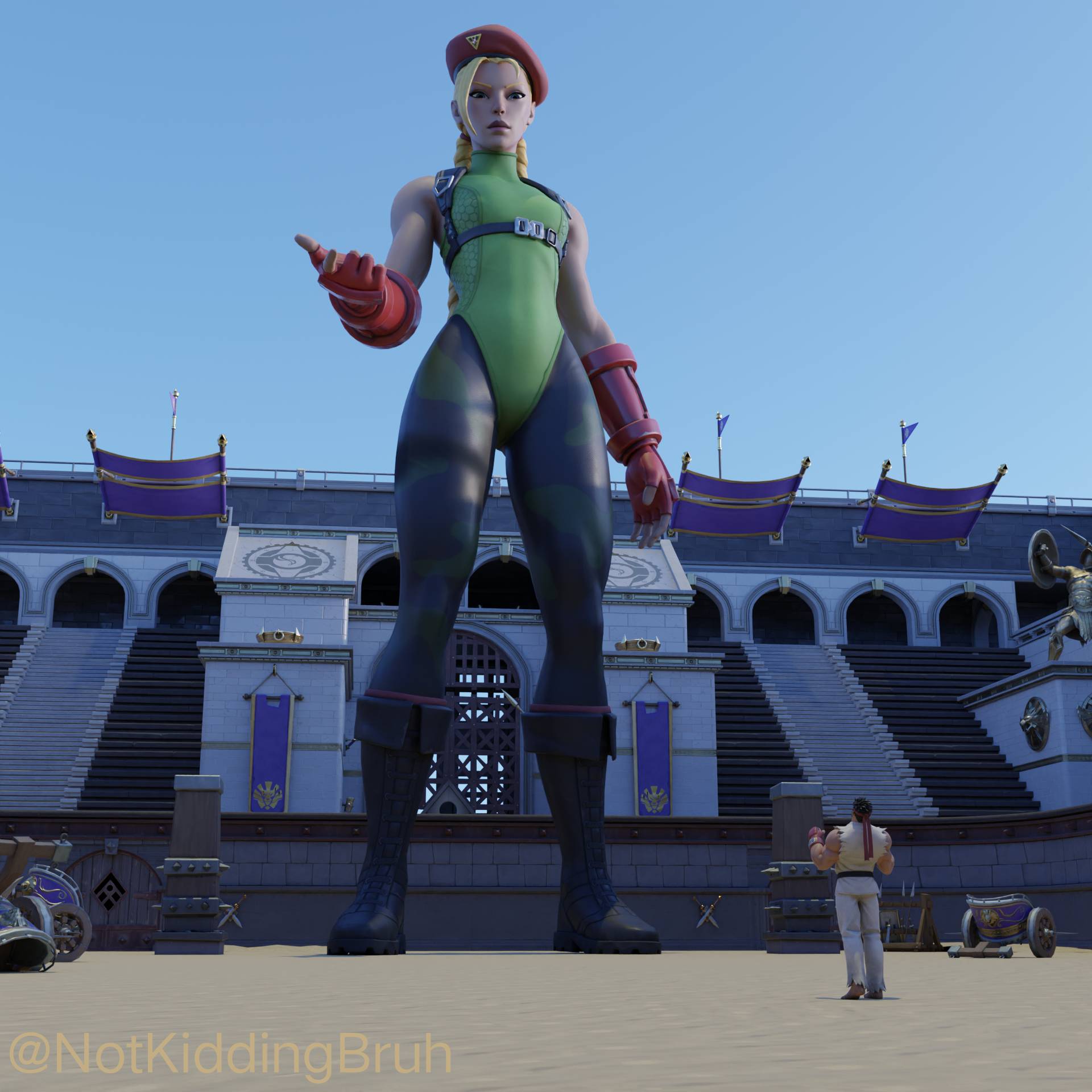 Cammy in Fortnite by ech0wav3 on DeviantArt