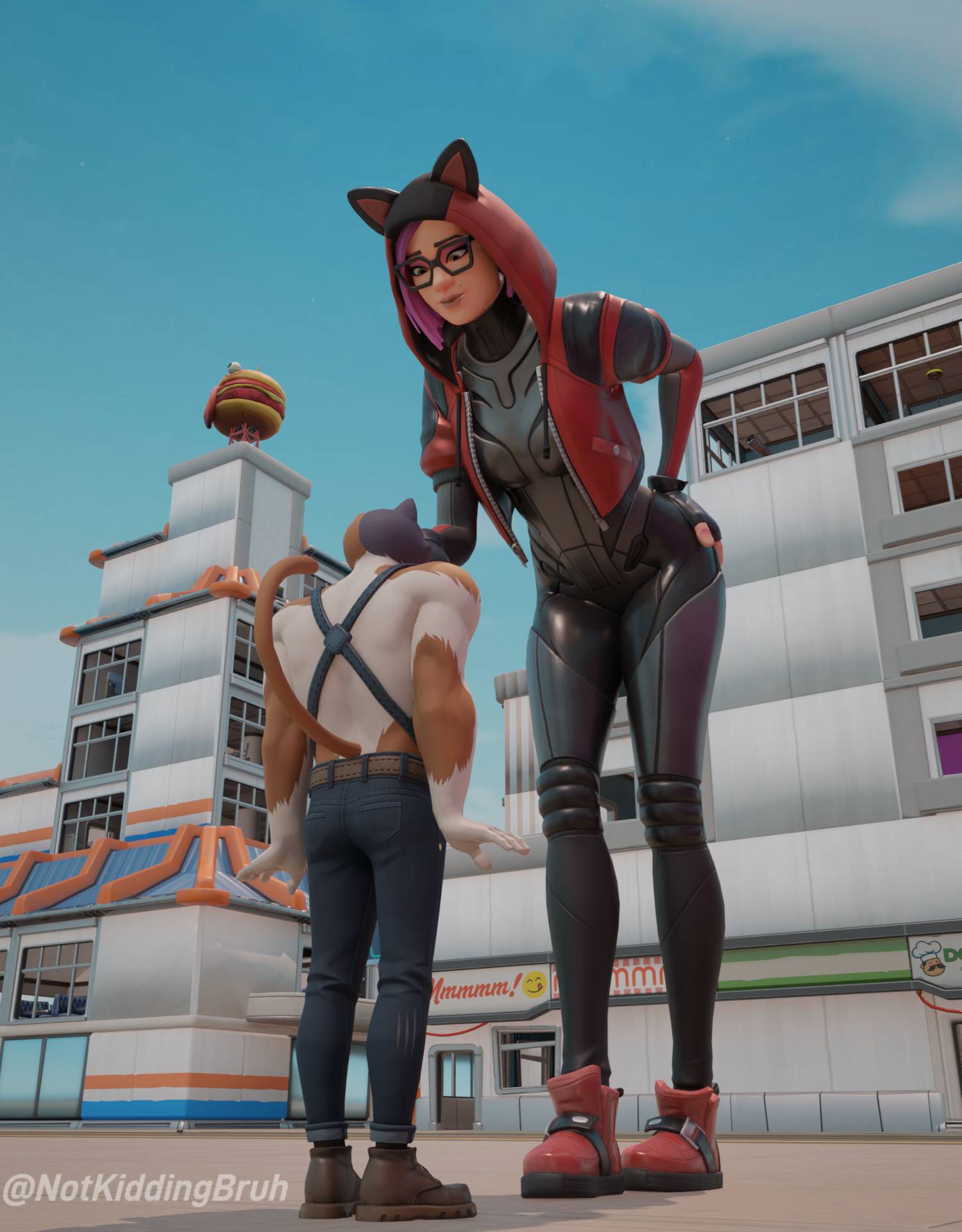 Meowscles X Ripple Smol Meowscles by NooKiidding on DeviantArt