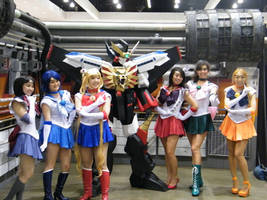 GaoGaiGar and The Sailor Scouts - Anime Expo