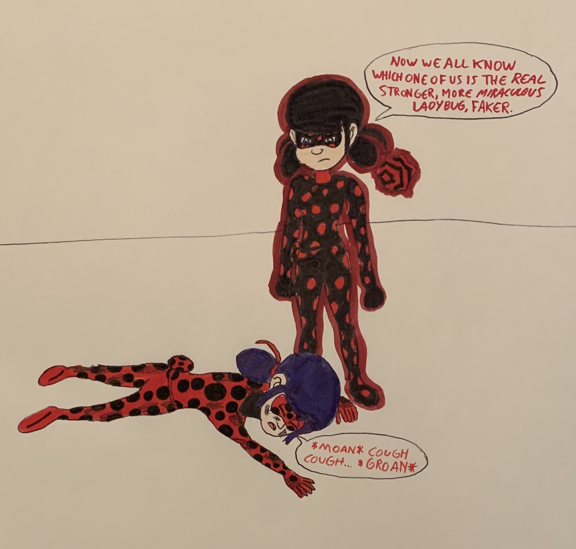 Ladybug Defeted The Defeat of the Ladybug by MysteryArt901 on DeviantArt