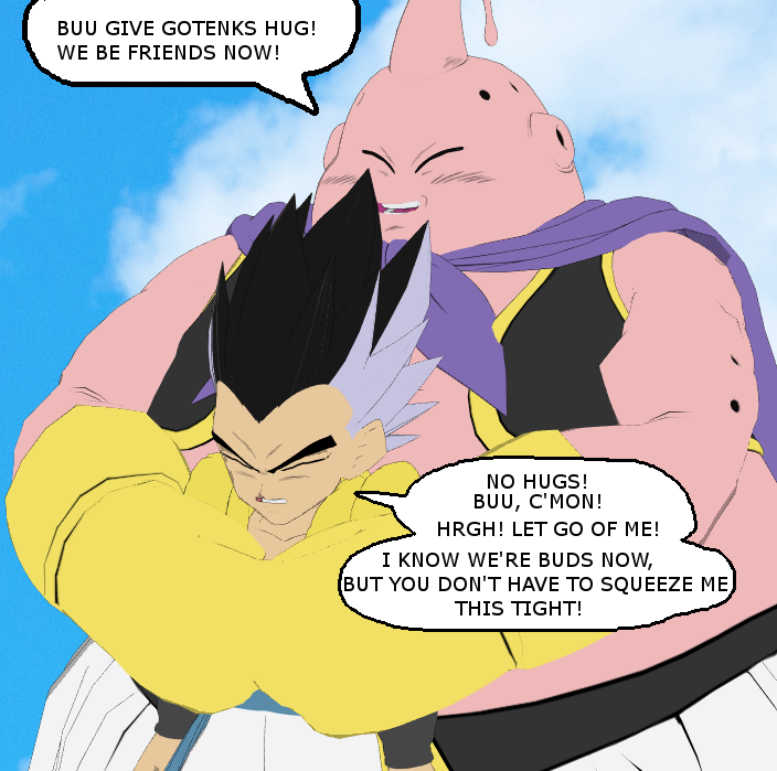 Lonely on X: Majin Buu and Chin Buu are the only ones that have