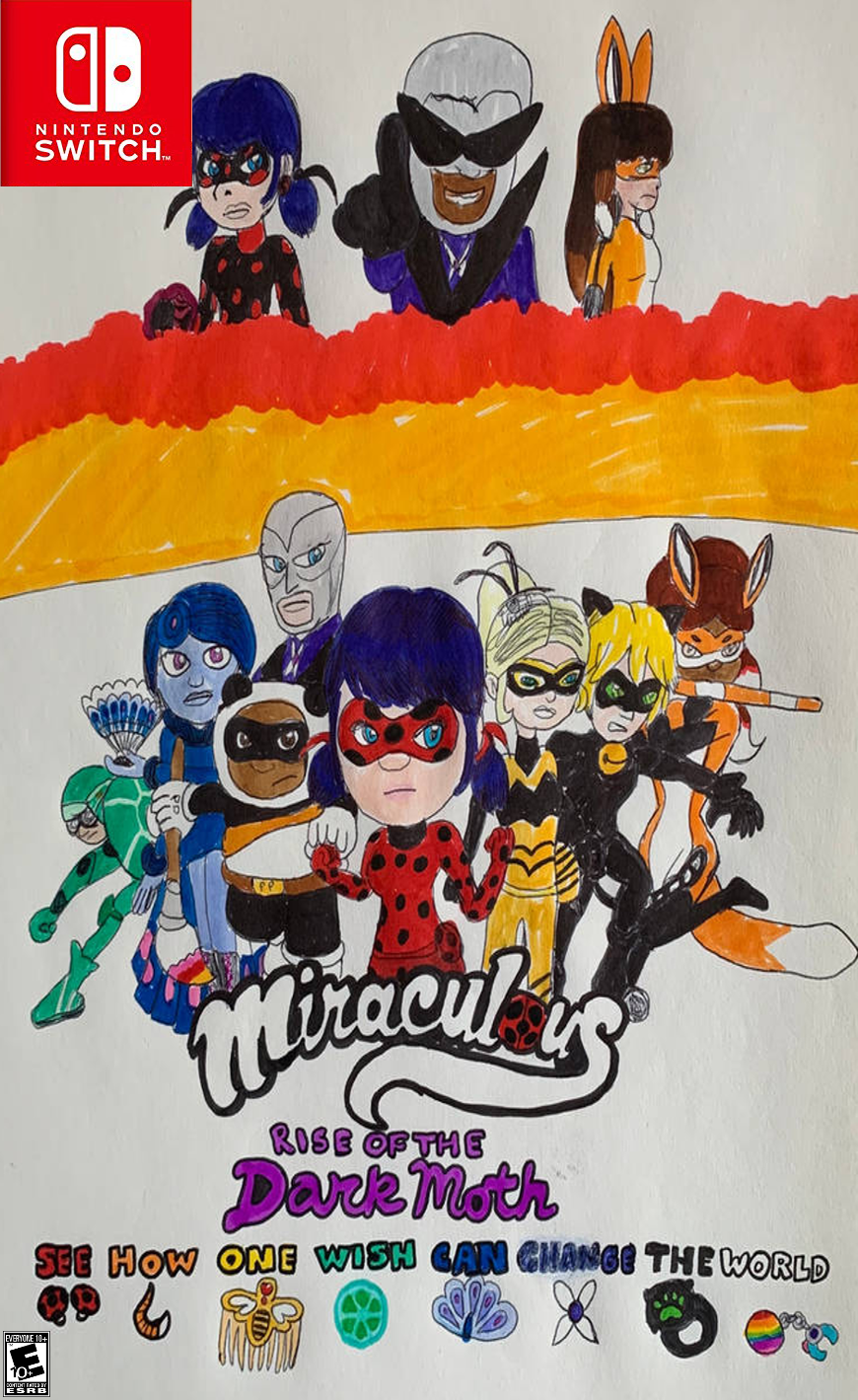 Miraculous - RotDM for the Nintendo Switch by MysteryArt901 on