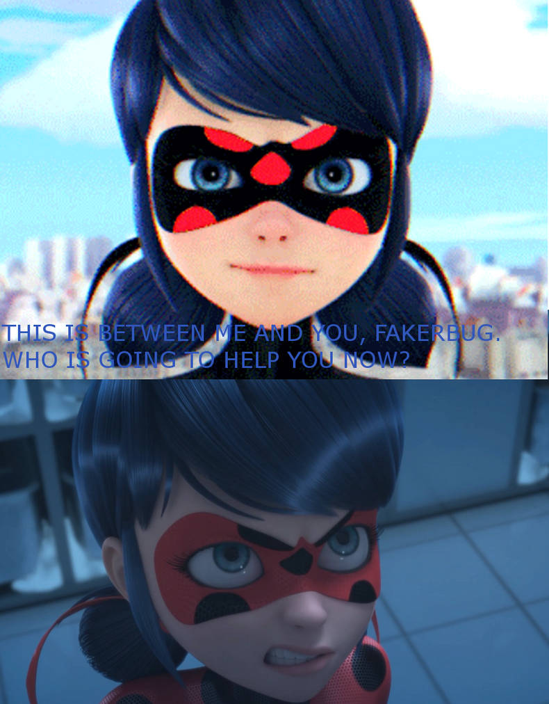 Ladybug confronts Phantombug by MysteryArt901 on DeviantArt