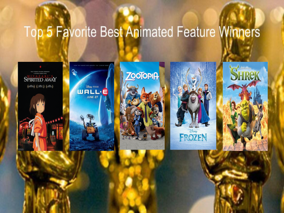 My 5 favorite animated feature Oscar winners by ILikeJinsoul on DeviantArt