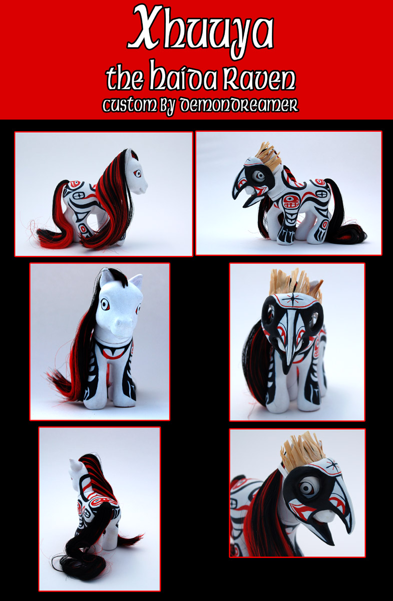 Xhuuya: Haida Raven MLP Custom