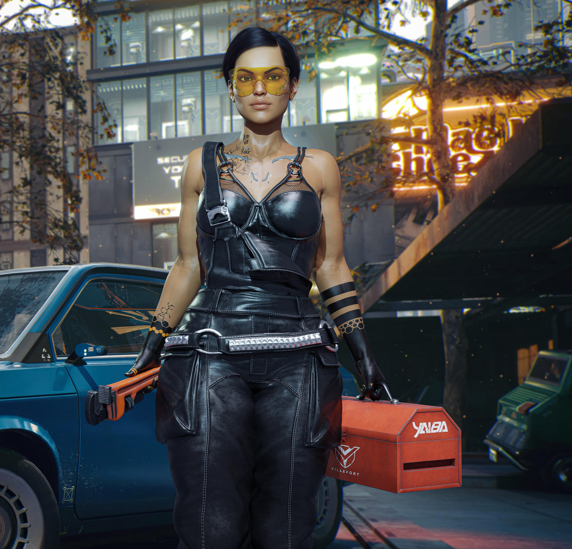 Valeria Santiago auto repair by milo13200 on DeviantArt
