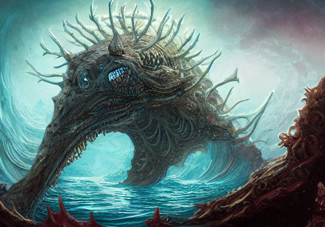 Depth Map Creature Creature of the Deep (3) by asdeewe on DeviantArt