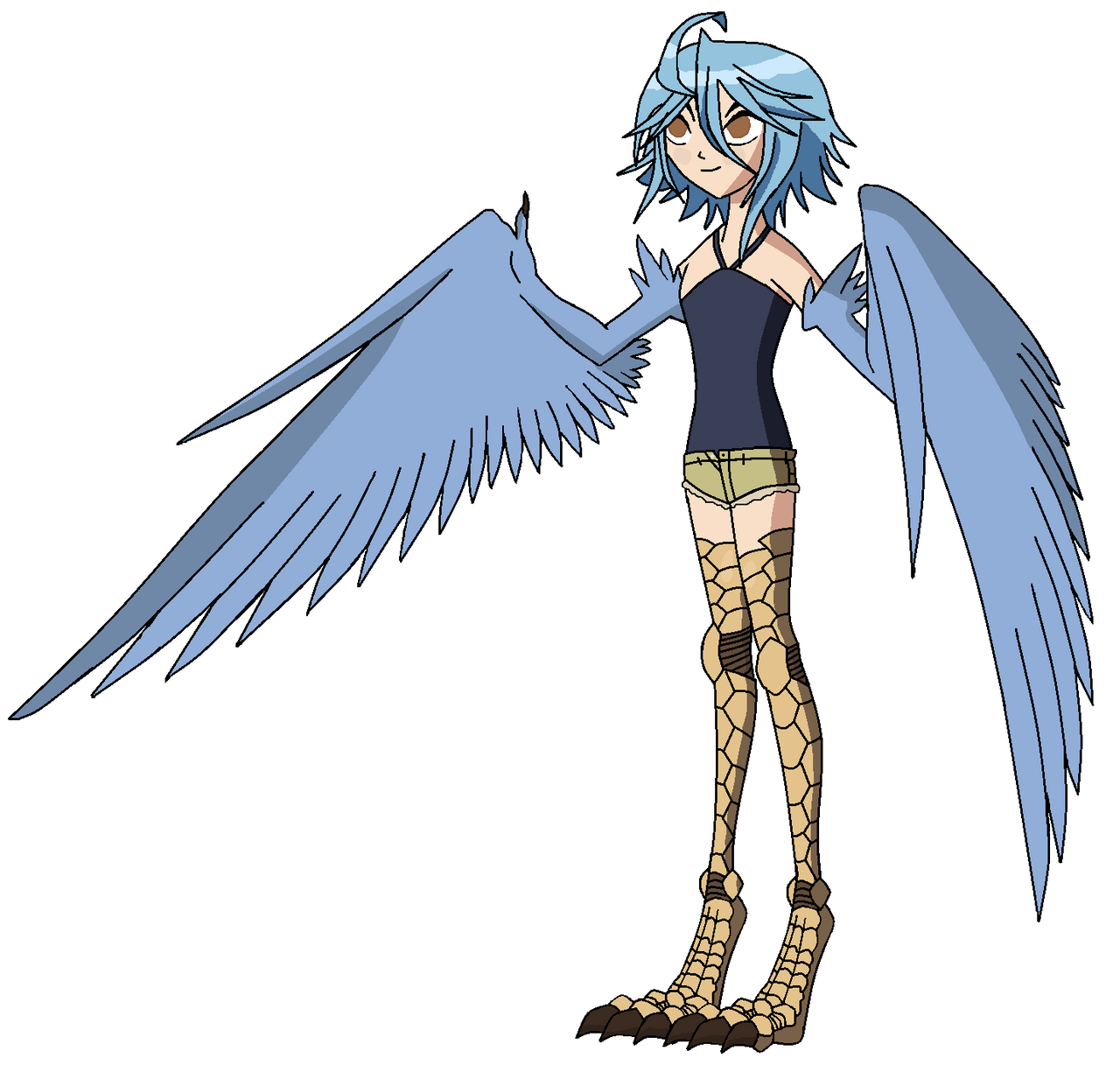 Ahuevo Pappii Papi the harpy (OV) by spidergrey on DeviantArt