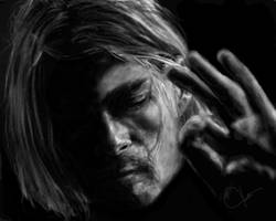 Drawing of Kurt Cobain