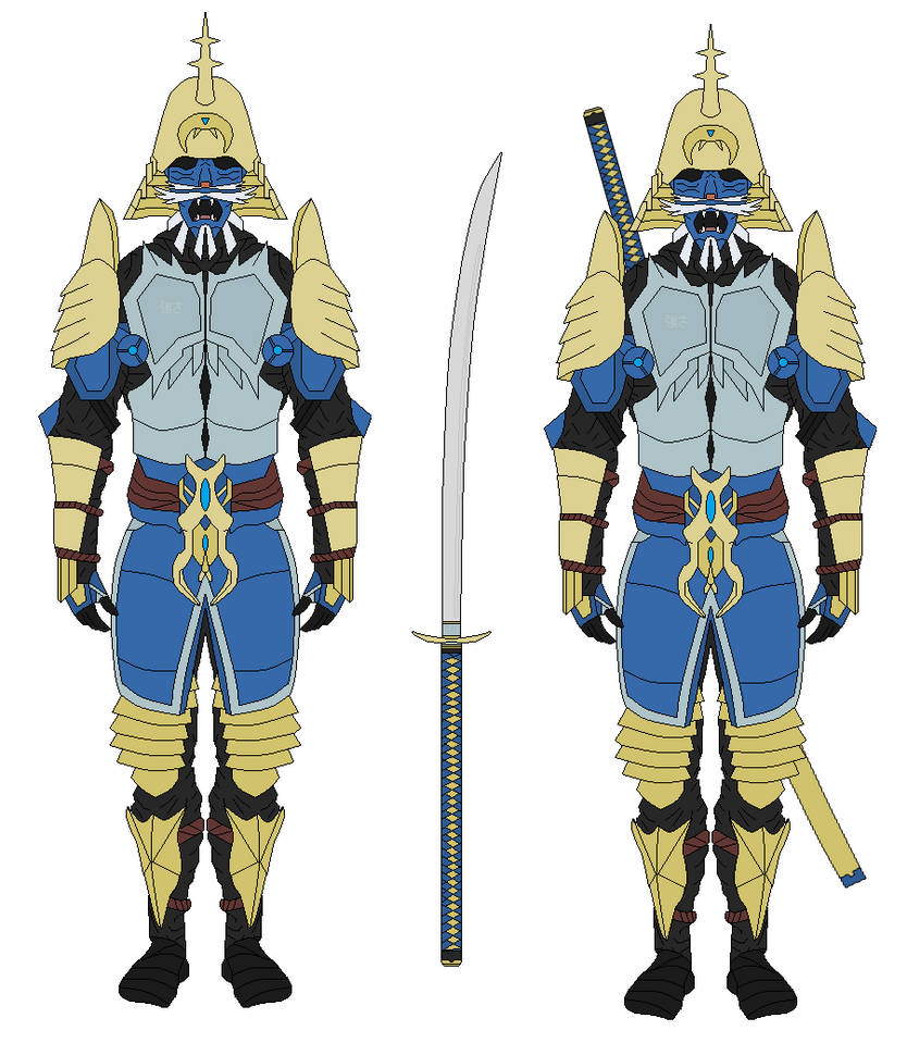 Samuron Samurai Samurott by ShadowCrusader155 on DeviantArt