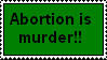 Abortion Stamp by pickles-r-nummy