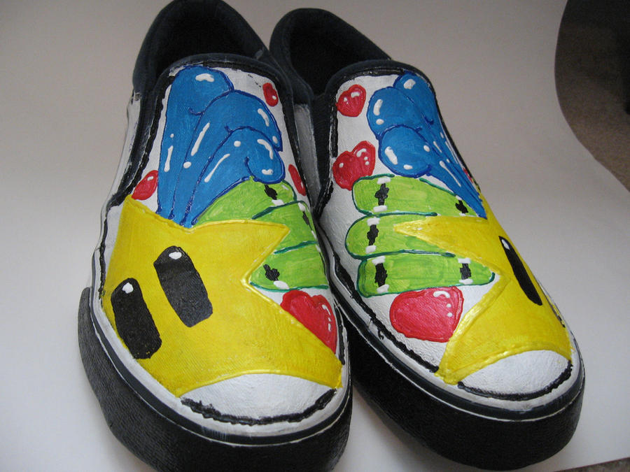 Custom Deviantart Shoes my custom shoes by klooju on DeviantArt