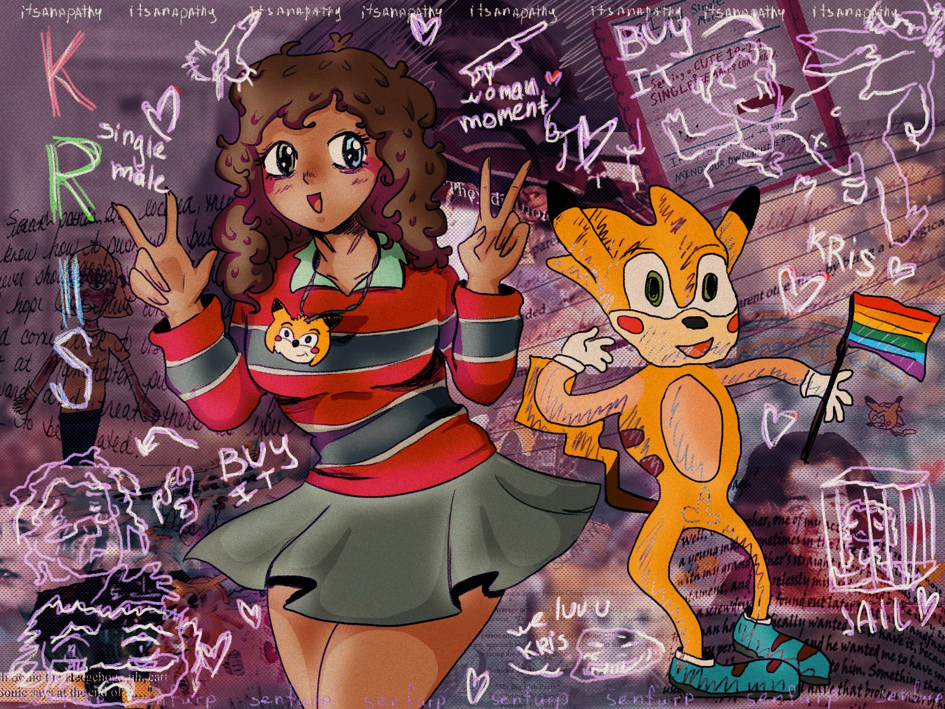 chrischan is an anime girl now by itsanapathyyy on DeviantArt