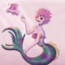 Pinky mermaid