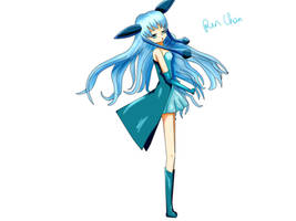 Human Glaceon