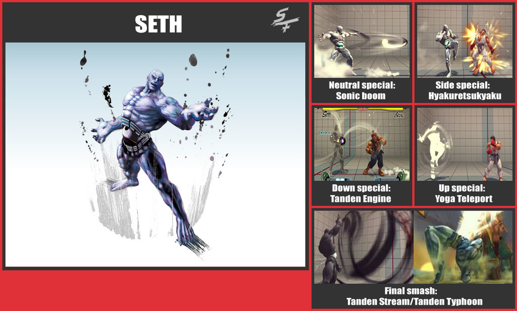 Seth SSB Moveset by danilo11