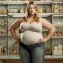 An fat and morbidly obese Lauren German 