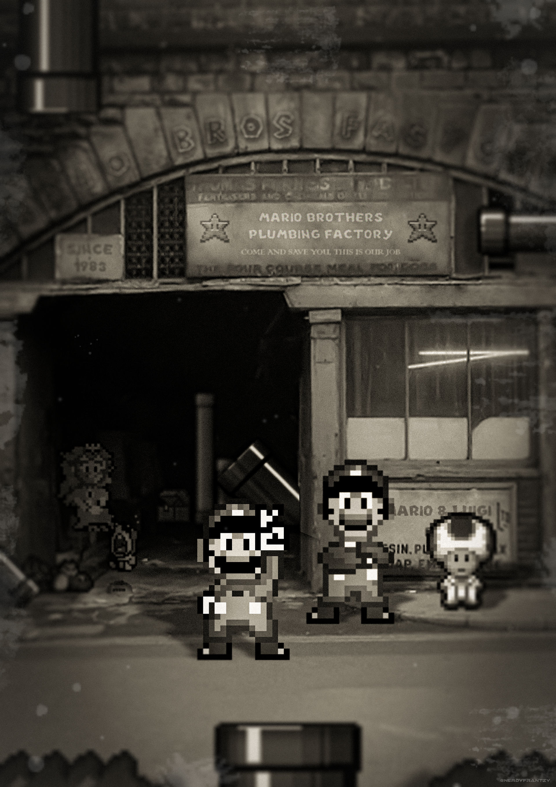 Mario bros factory by NerdyFrantzy on DeviantArt