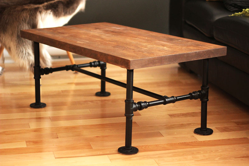 Diy Iron Pipe Table By Nothing Z3n On, Galvanized Pipe Coffee Table Diy