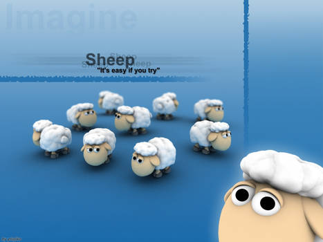 Imagine all the Sheep.