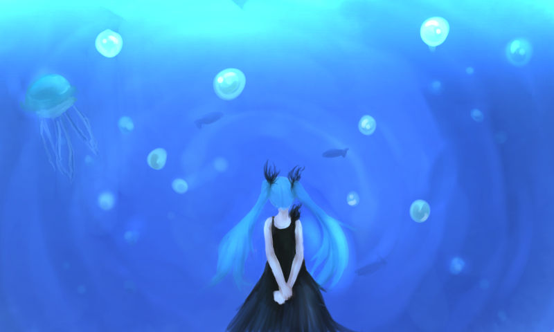 Deep Sea Girl by toryou on DeviantArt
