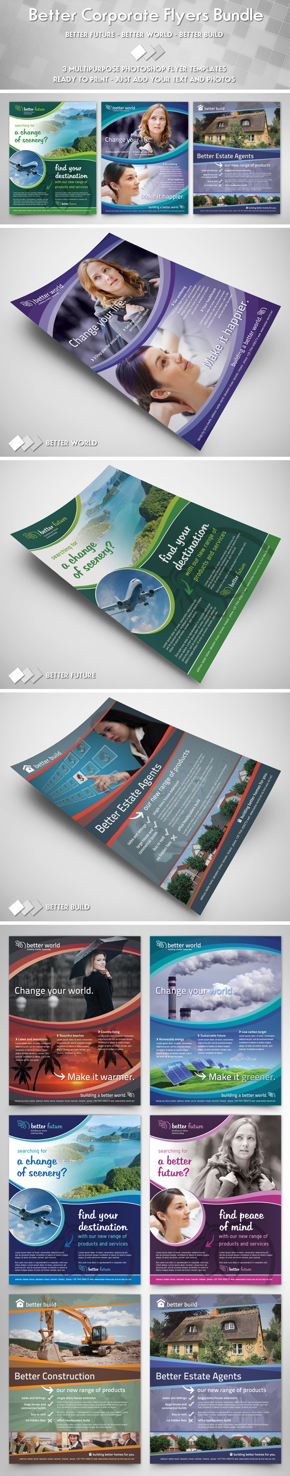 Better Corporate Flyers Bundle