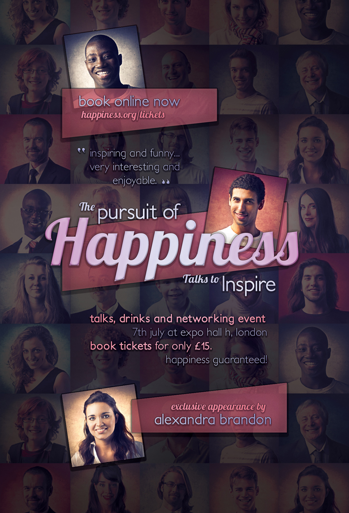 Free Flyer Template - Pursuit of Happiness