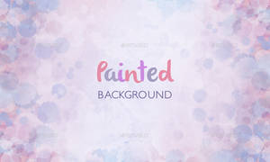 Painted Watercolor Background
