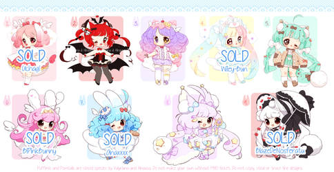 [CLOSED THANK U!] Puffimi and Pomtail Adopts