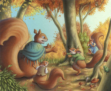 Little Lost Squirrels